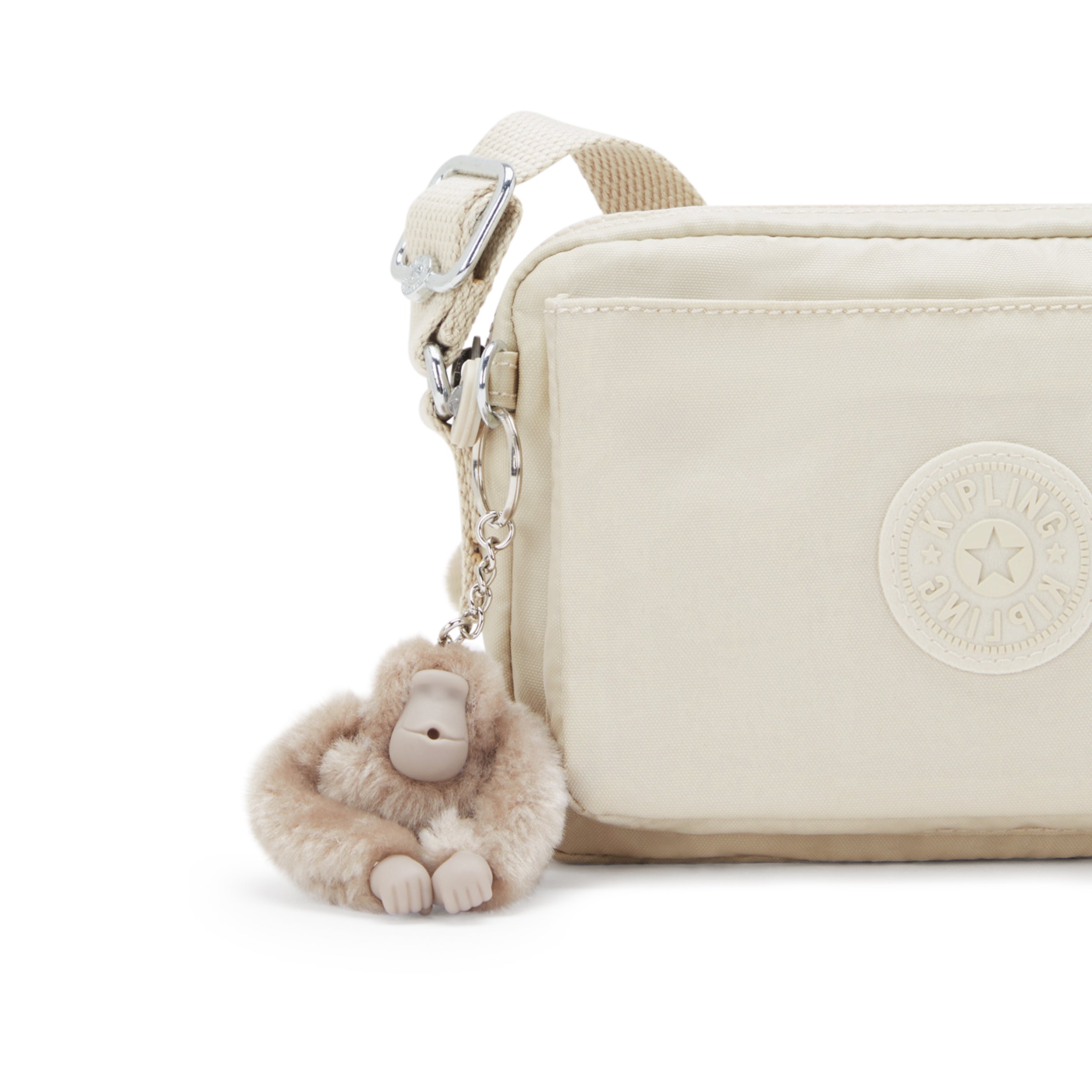 Kipling Abanu Beige Pearl Small Crossbody Bag C2I7248-3KA