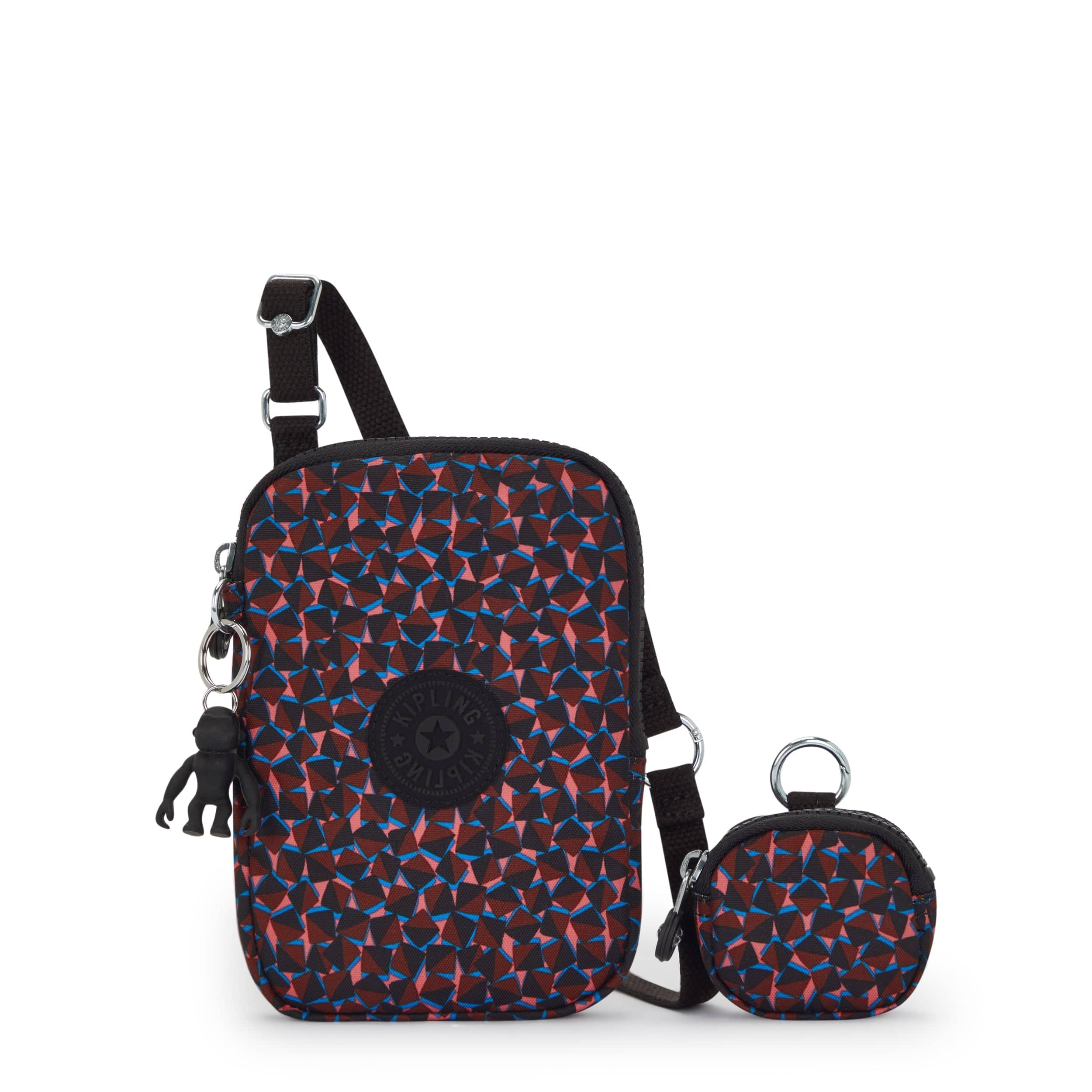 Kipling Elvin Happy Squares Phone Bag C2I7518-B3X