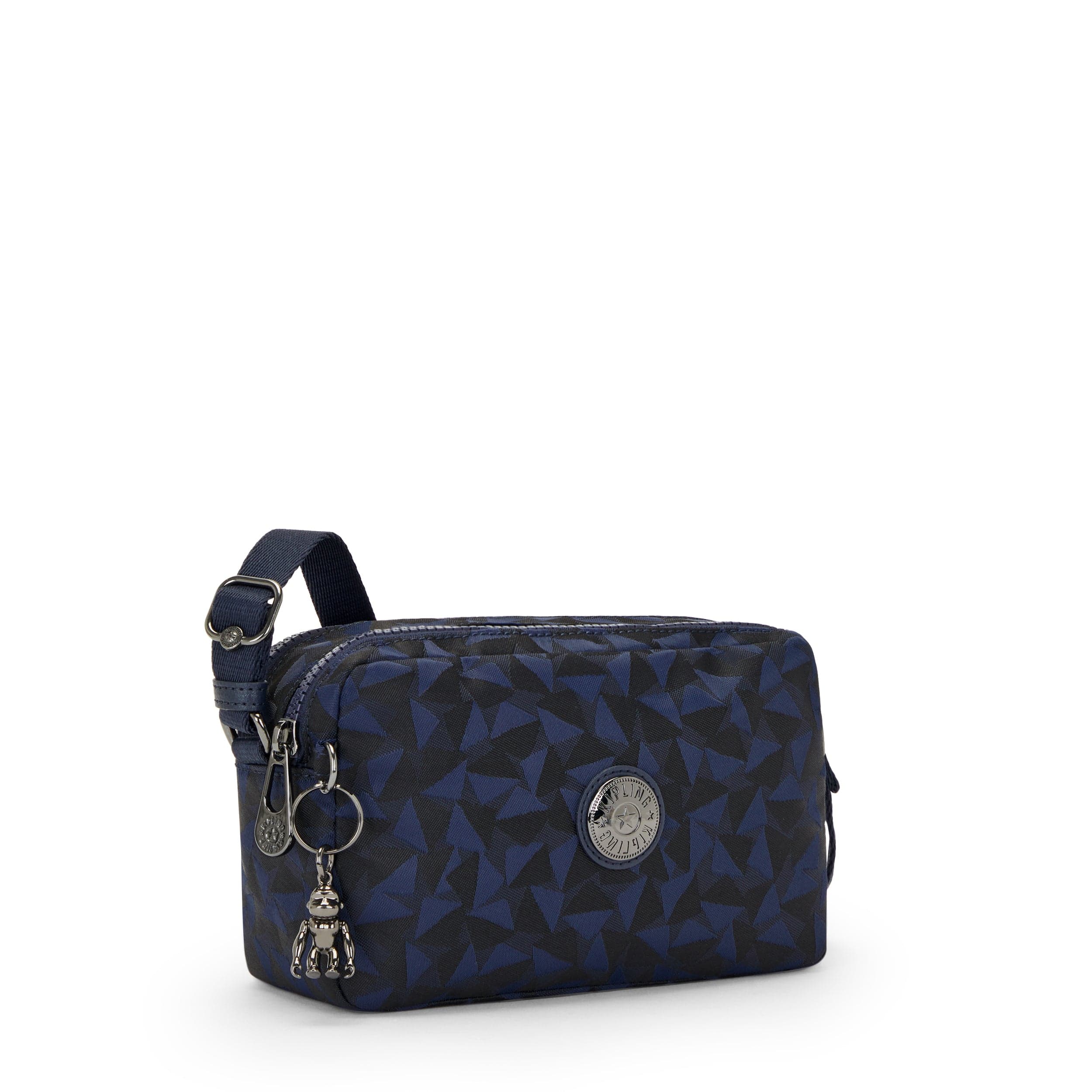 Kipling Milda Endless Navy Jacquard Small Crossbody Bag C2I7524-3QA