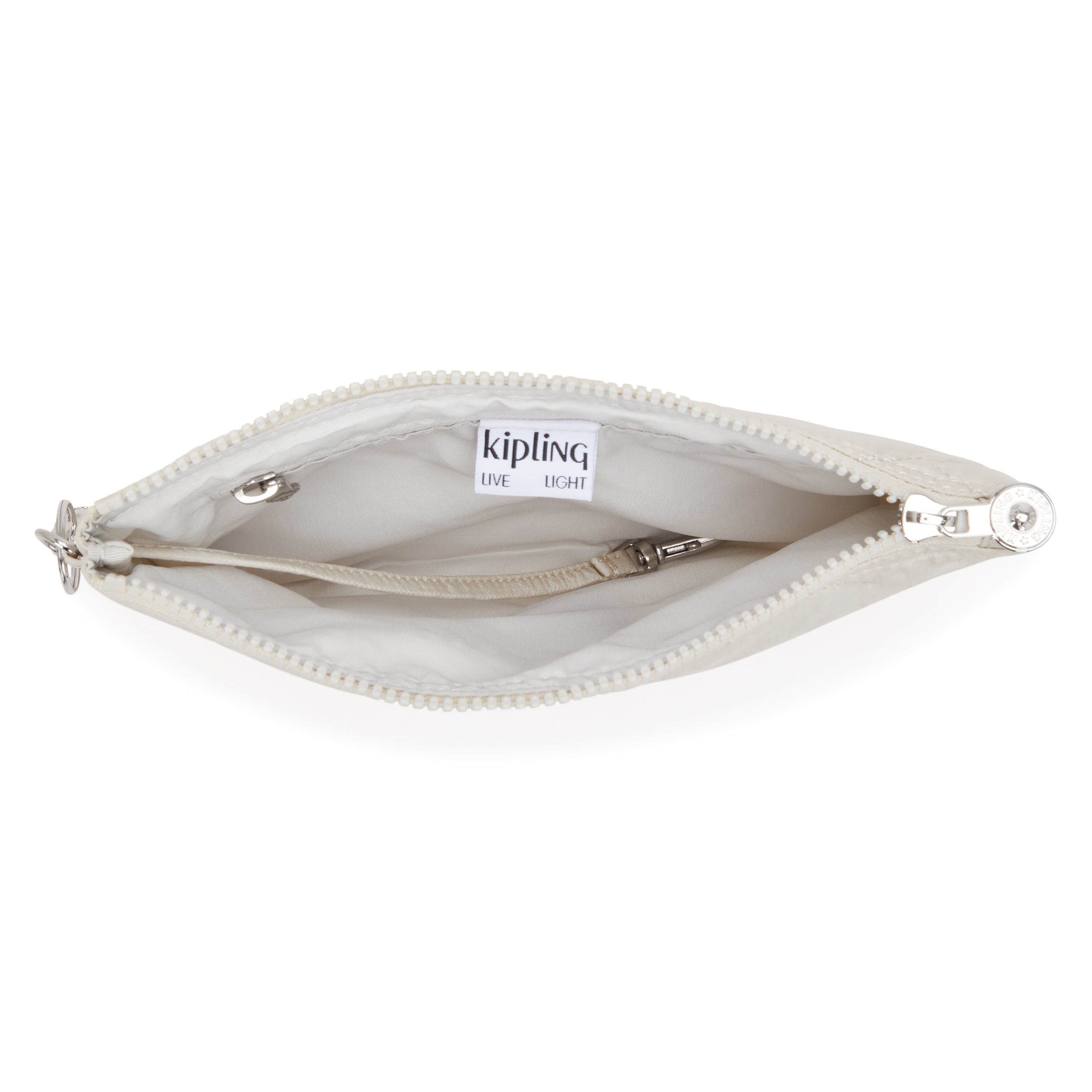 Kipling Fancy Airy Beige Ql Large Flat Pouch C2I7668-CH2