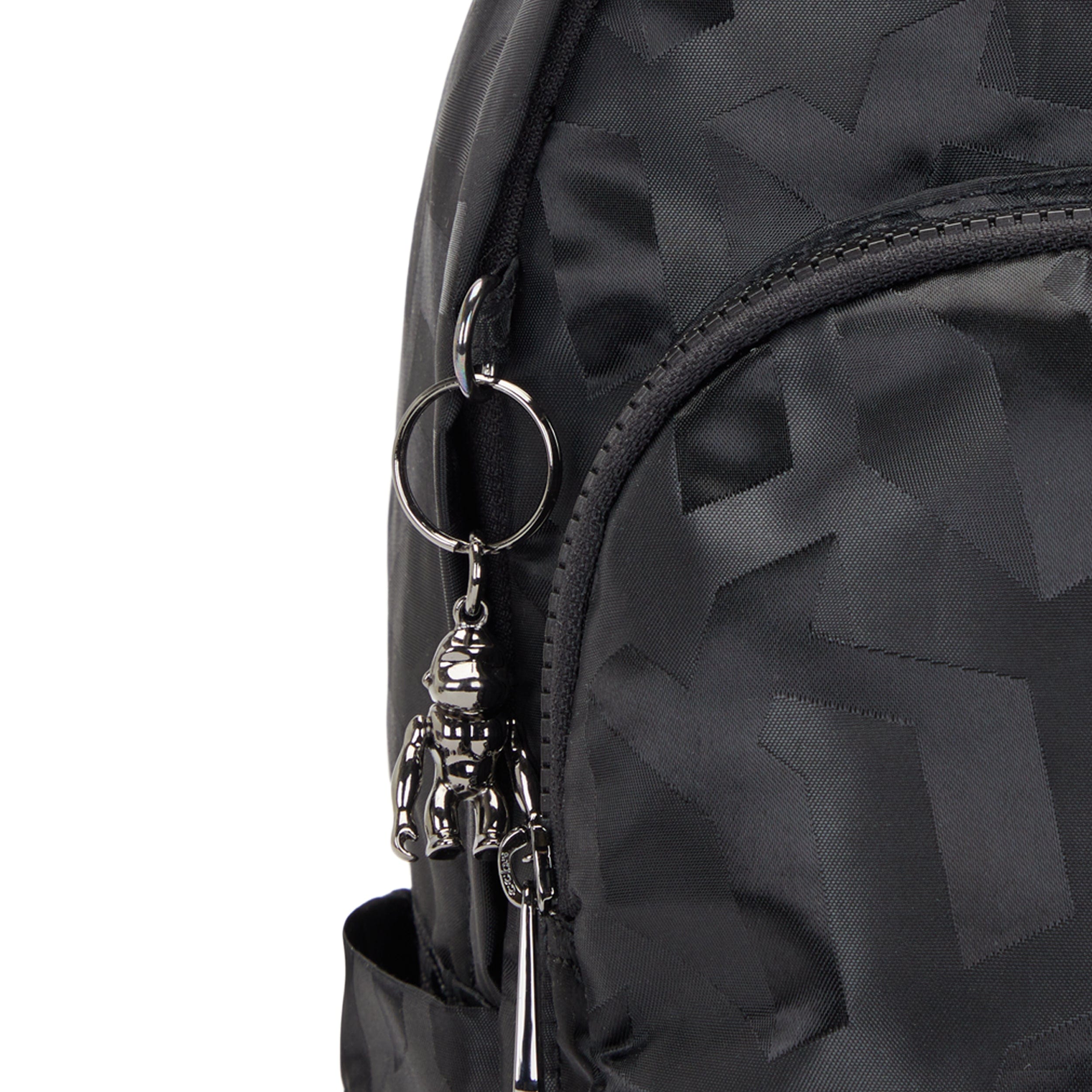 Kipling Delia Black 3D K Jacquard Medium Backpack C2I7720-2NW