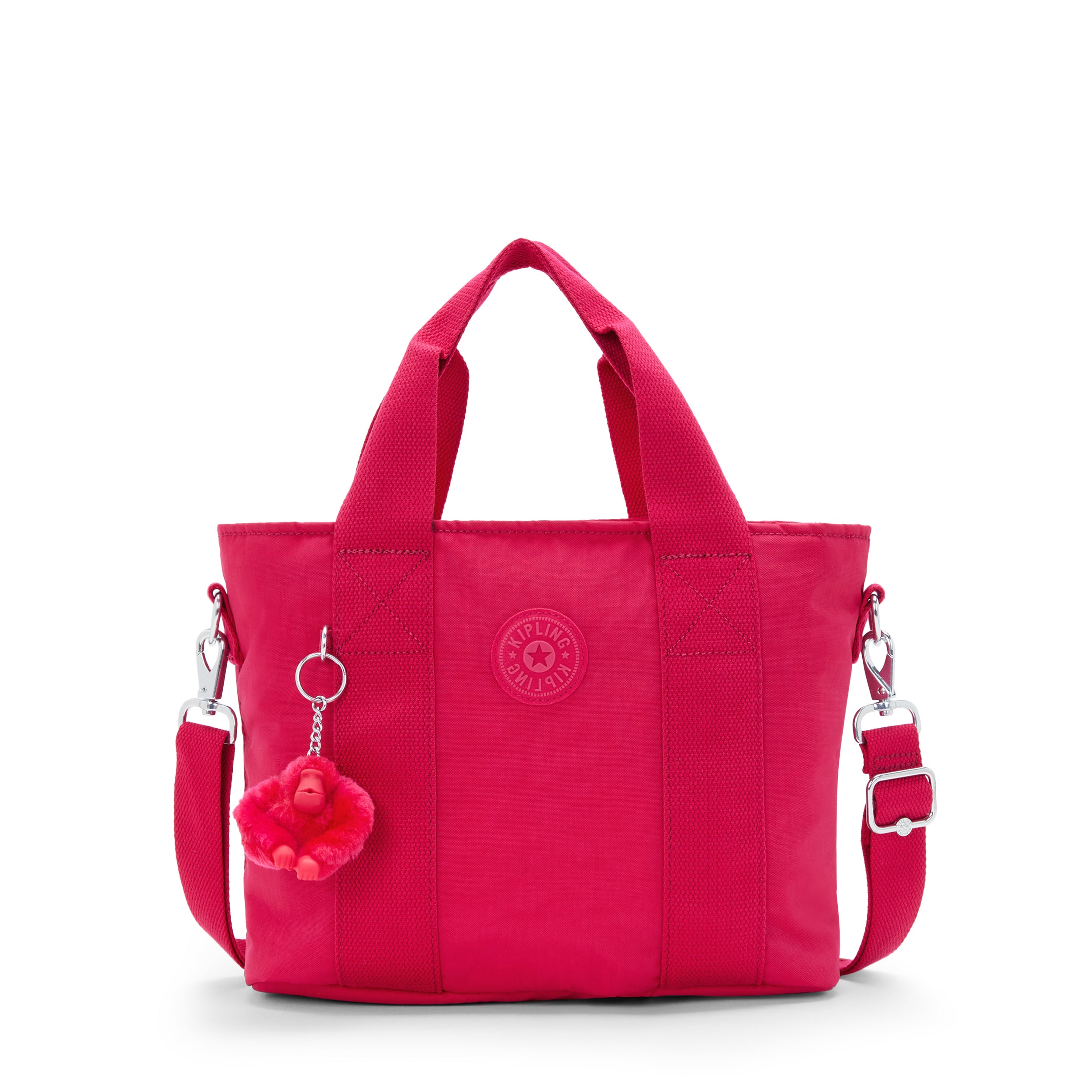 KIPLING-Minta M-Medium tote (with removable shoulderstrap)-Confetti Pink-I7725-T73