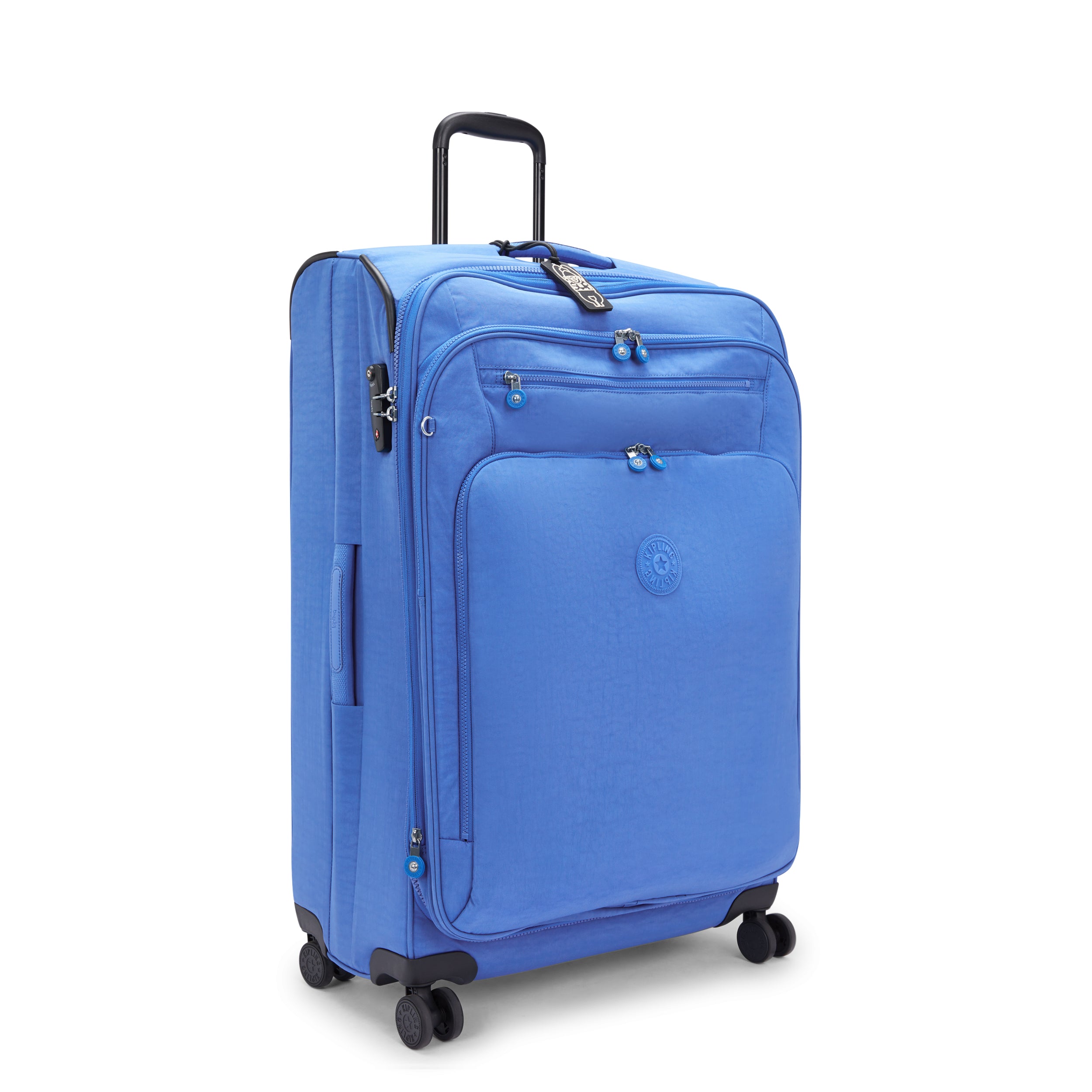 Kipling New Youri Spin Havana Blue Large Expandable Spinner C2I7930-JC7