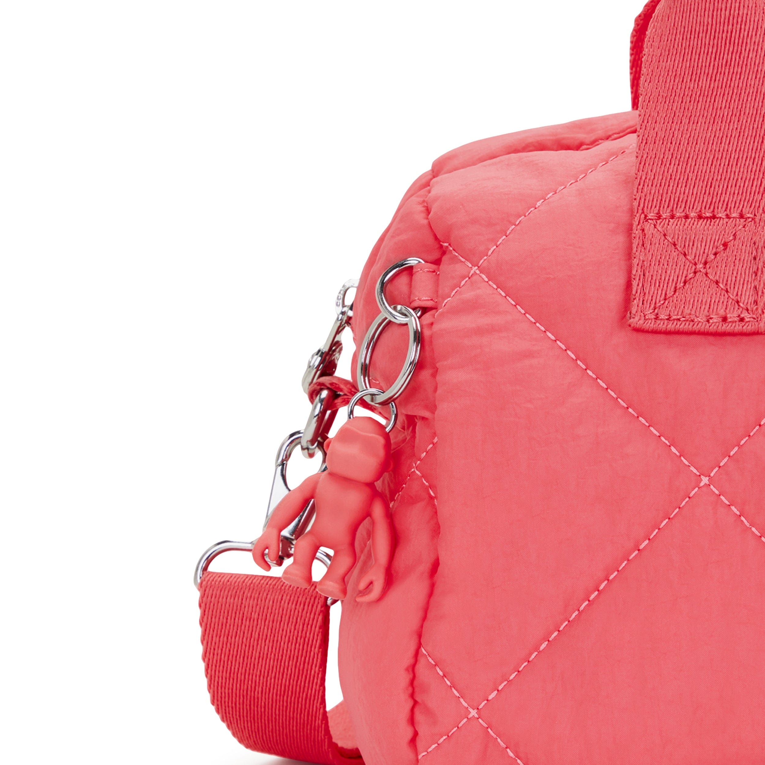 Kipling Bina M Cosmic Pink Quilt Medium Shoulder Bag C2I7934-66U