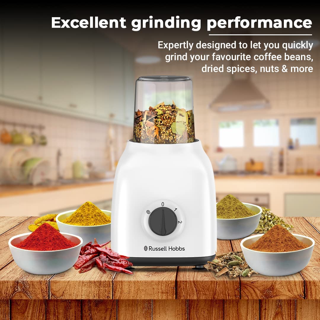 Russell Hobbs Blender with Mill Blender and 2 Mills