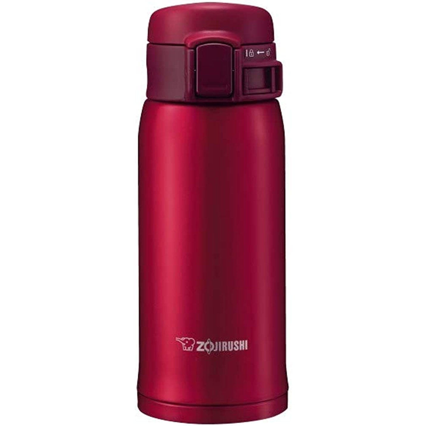 Zojirushi Stainless Steel Vacuum Insulated Mug, 12-Ounce, Garnet Red