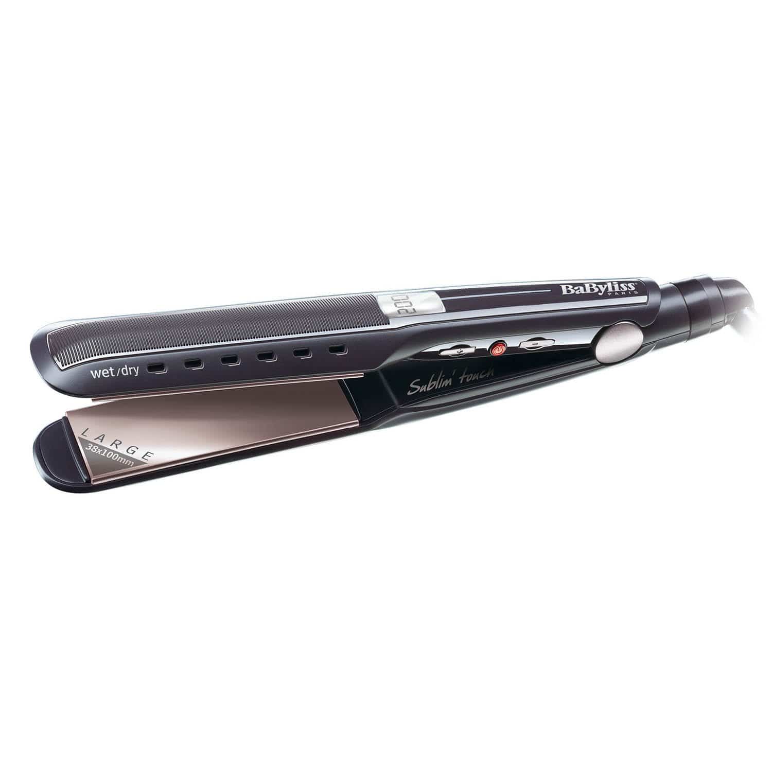 BABYLISS مملس الشعر الرطب والجاف مع شاشة LED و SUBLIM TOUCH - ST229SDE