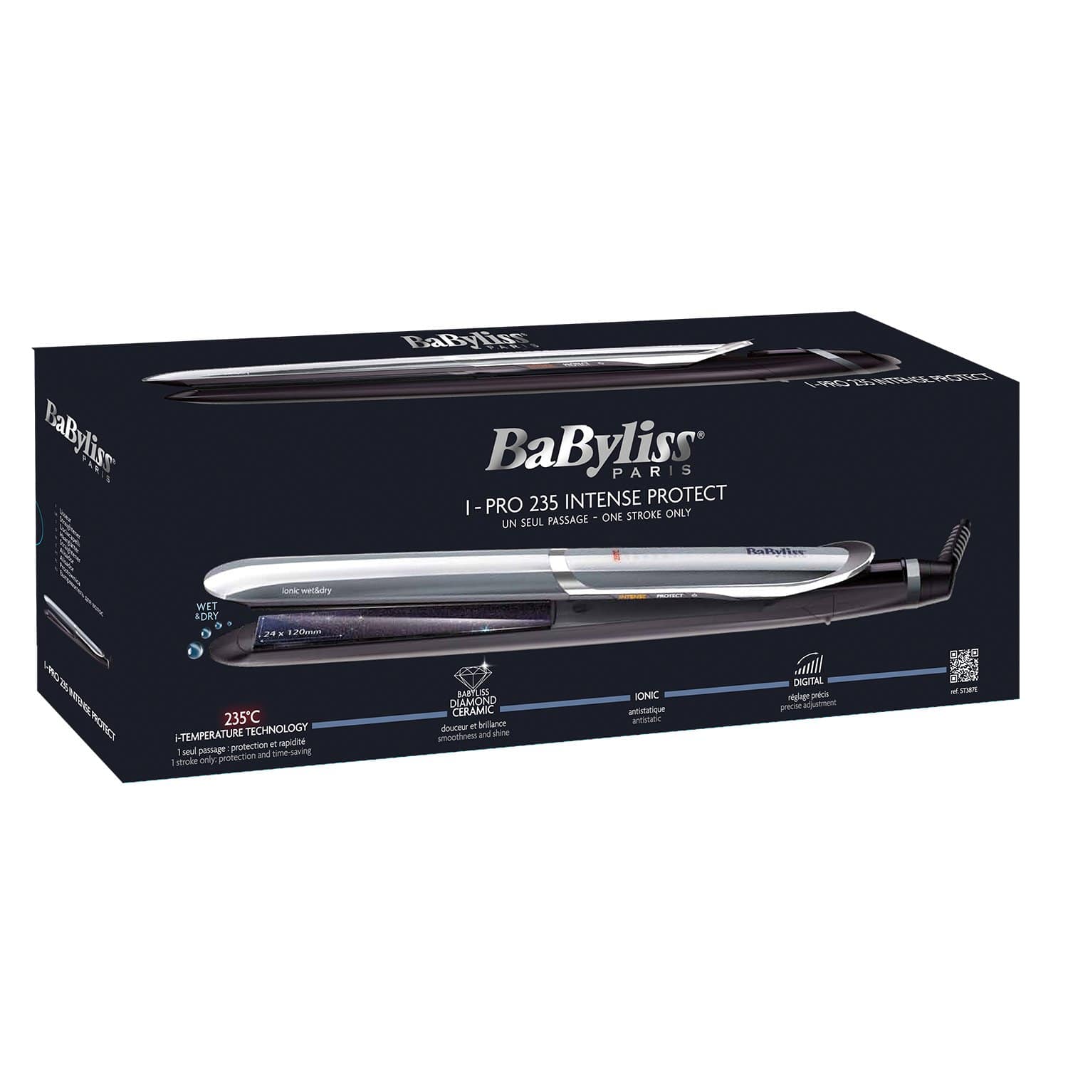 BaByliss Ceramic Wet & Dry Straightener + BaByliss Hair Dryer