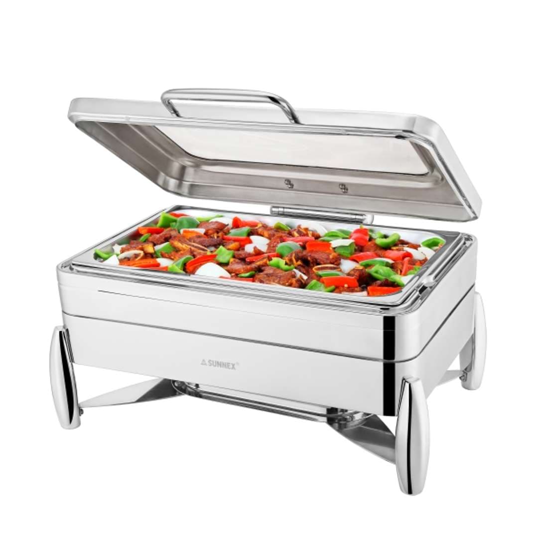 Sunnex Verona Stainless Steel Chafer - Full Size