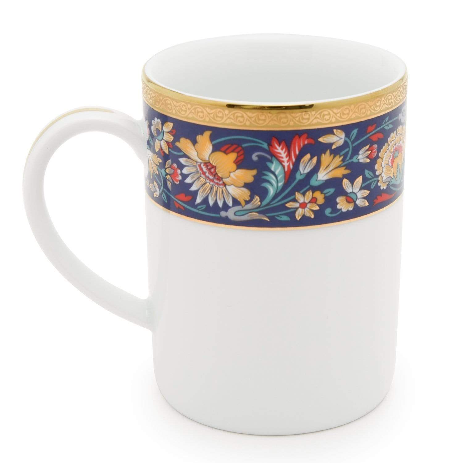 Dankotuwa Porcelain Clarice Coffee Mug - Amber And Gold - Clar-688 ...