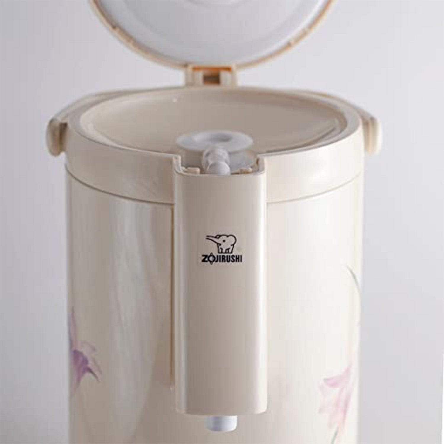 Zojirushi Glass Lined Beverage Dispenser Airpot, 3 Ltr Capacity, Symphony Flower