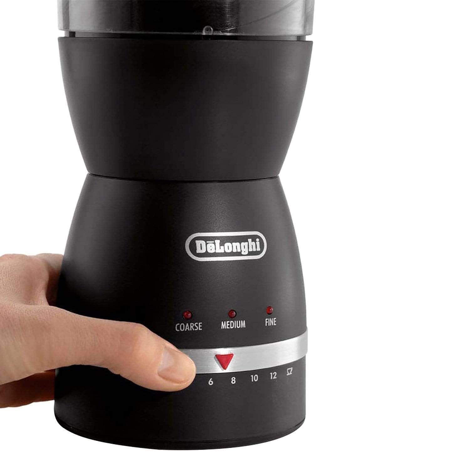 De'Longhi Electric Coffee Grinder - Black - KG49 - Jashanmal Home