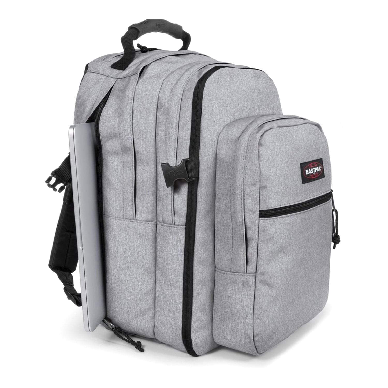 Eastpak Tutor Sunday Grey Large Laptop Backpack EK955363