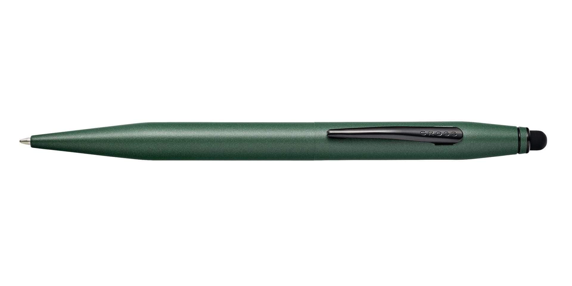 Cross Tech2 Midnight Green Ballpoint Pen with stylus -  AT0652-13