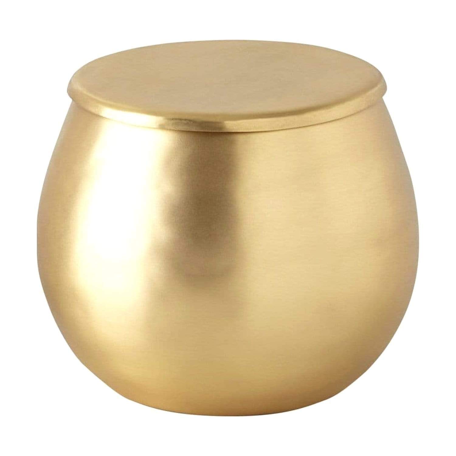 Kassatex Nile Brass Cotton Jar - Gold - ANL-CJ