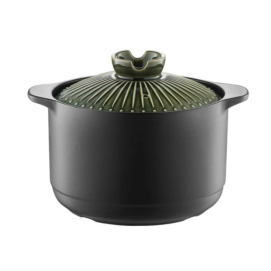 Che Brucia Ceramic Green Direct Fire Casserole