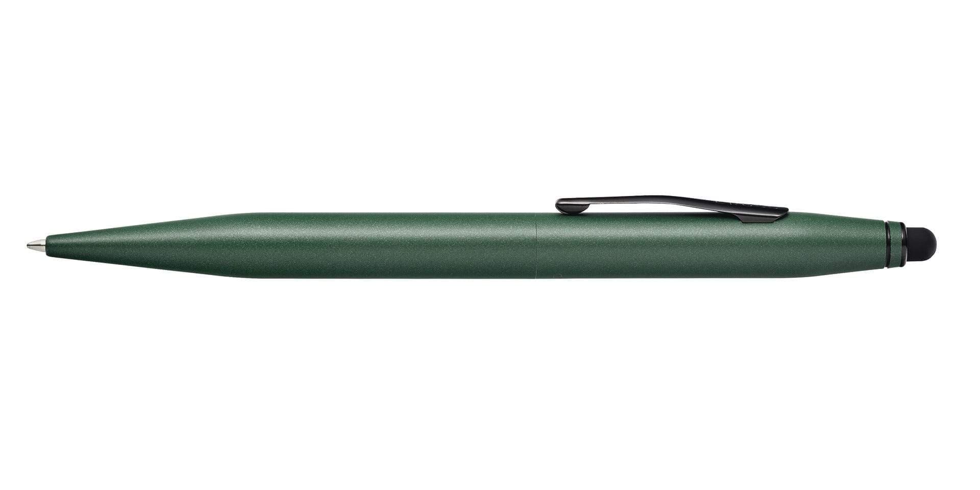 Cross Tech2 Midnight Green Ballpoint Pen With Stylus - AT0652-13